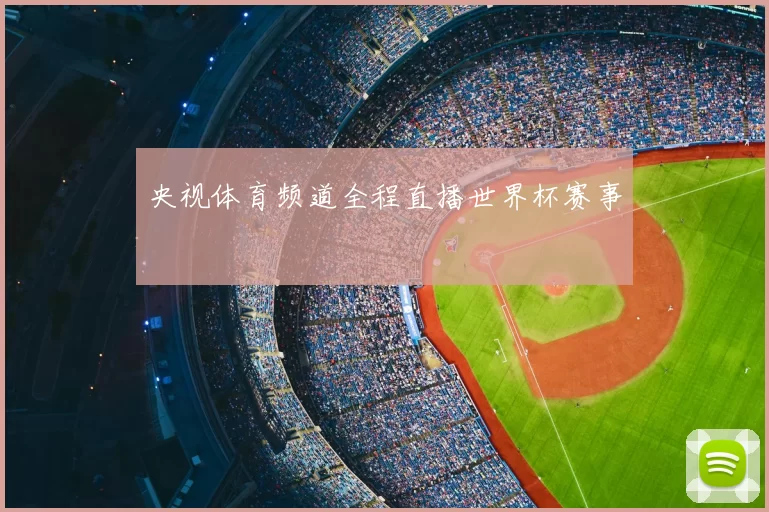央视体育频道全程直播世界杯赛事