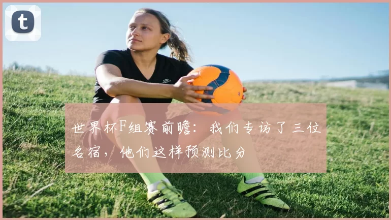 世界杯F组赛前瞻:我们专访了三位名宿,他们这样预测比分